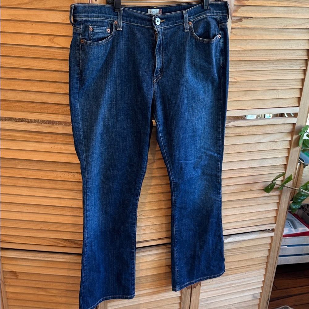 Levi's Dark Blue Denim Jeans